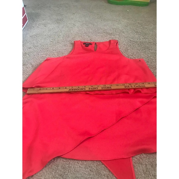 ALFANI  Women Layered Tunic Tank Asymmetrical Blouse,   Size 6 - Picture 9 of 10